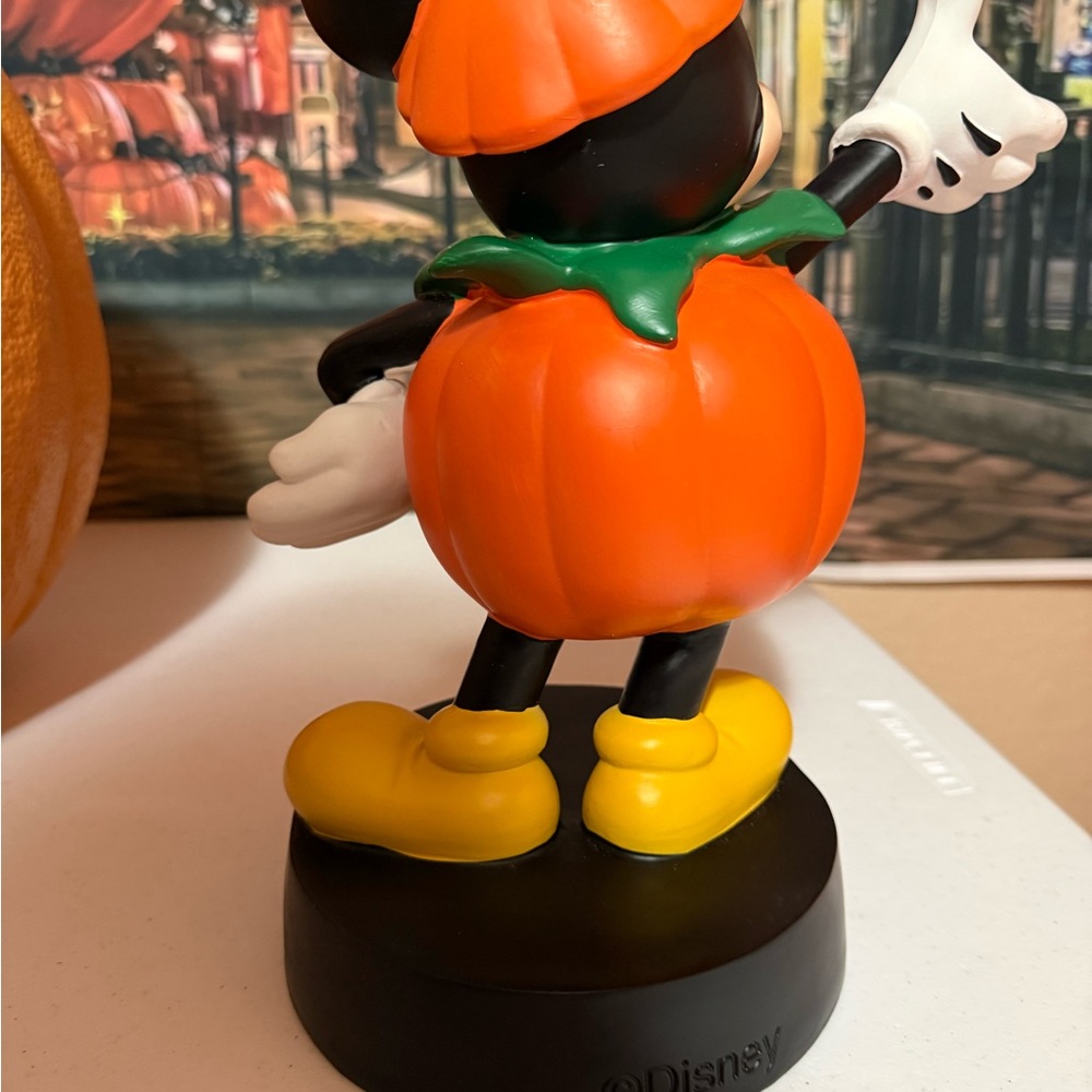 Disney Mickey Mouse Pumpkin Costume Figurine
